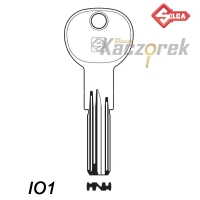 Silca 079 - klucz surowy mosiężny - IO1